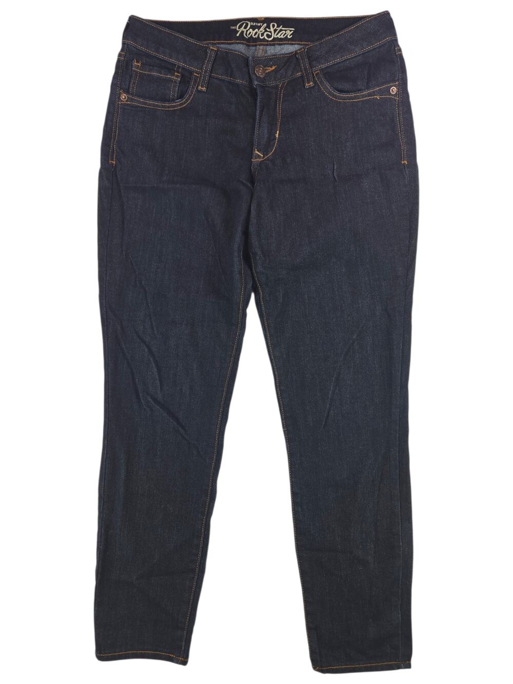 Old Navy | RockStar, Dark Wash, Denim Leggings | Size 12